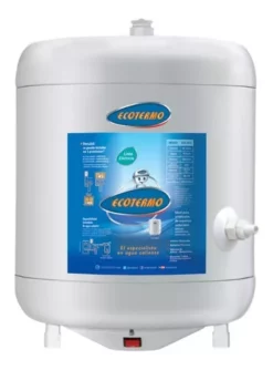 Termotanque elect. Ecotermo 20lts c/inferior