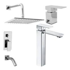 Griferia completa de baño PREMIUM